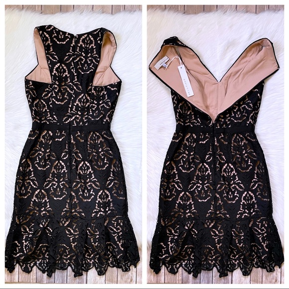 Adelyn Rae Damion Black Lace Dress - Picture 5 of 8